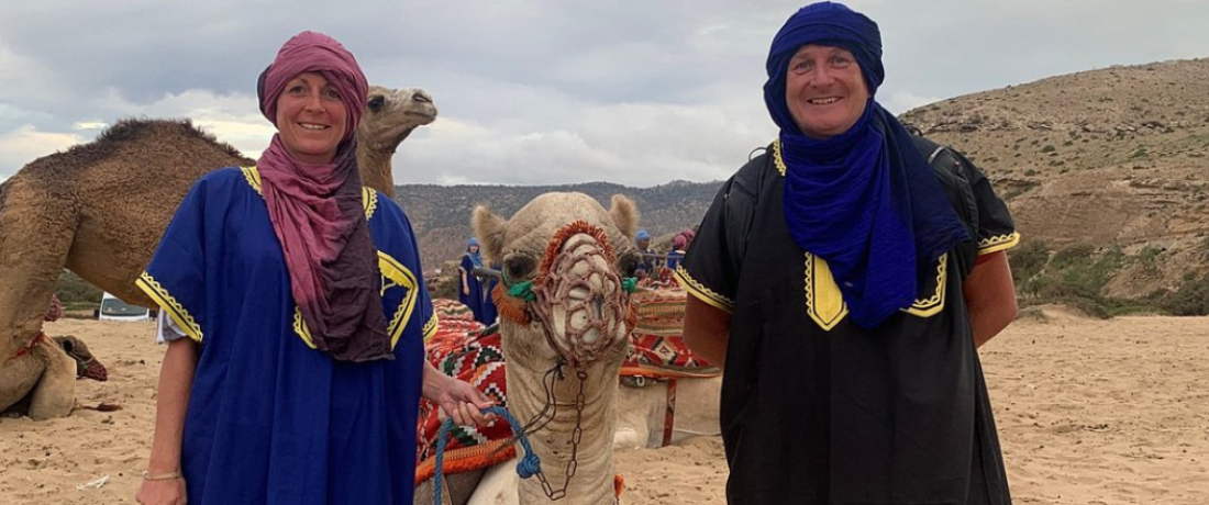 camel ride in agadir